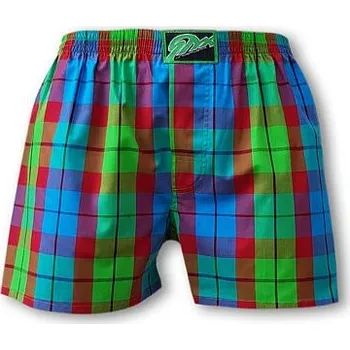 Boxerky Spodní prádlo Styx CLASSIC Červená/Zelená/Modrá velikost L
