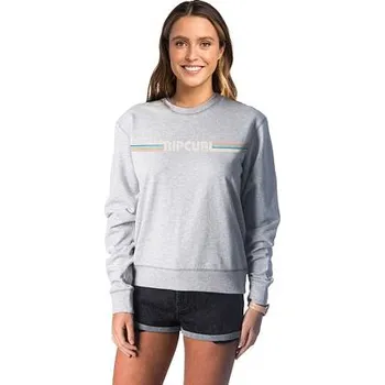 Pánská mikina Mikina Rip Curl BIG MAMA ESSENTIALS CREW Cement Marle velikost L