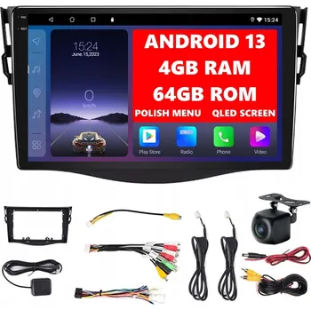 Autorádio Autorádio s přehrávačem DVRMEDIA TOYOTA RAV4 Android Auto 2-DIN 9"