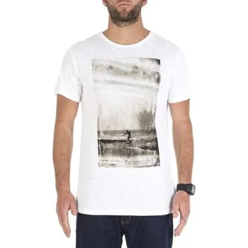 Pánské tričko Tričko Rip Curl PELICAN SS TEE Optical White velikost XL