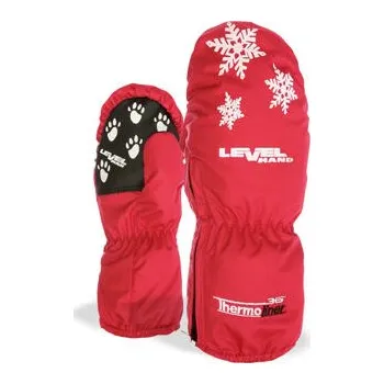 Rukavice Level KIDDY Mitt Red velikost II