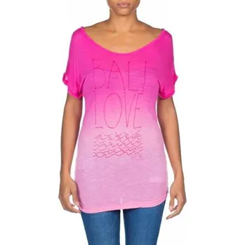 Dámské oblečení Tričko Rip Curl ALLY TEE Pink Glo velikost S
