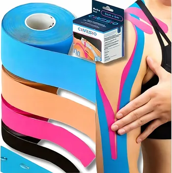 Tejpovací páska KINEZIOLOGICKÁ PÁSKA TAPE 5 M ŠÍŘKA 5 CM KINESIOTAPING