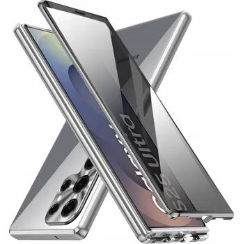 Pouzdro na mobilní telefon Erbord pro Samsung Galaxy S25 Ultra stříbrný