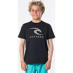 Tričko Rip Curl K-FISH WAVE SS TEE BOY Black velikost 8