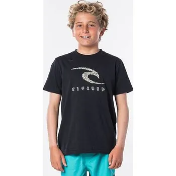 Pánské tričko Tričko Rip Curl K-FISH WAVE SS TEE BOY Black velikost 8