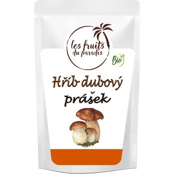 Sušené ovoce Hřib dubový sušený 1-3 BIO 250 g LES FRUITS DU PARADIS