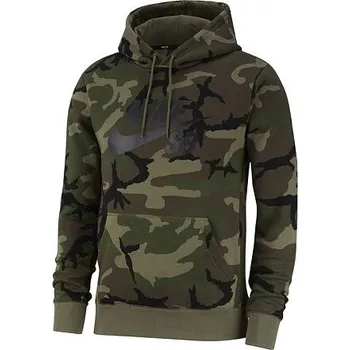 Pánská mikina Mikina Nike SB ICON Medium Olive/Medium Olive/Black velikost XL