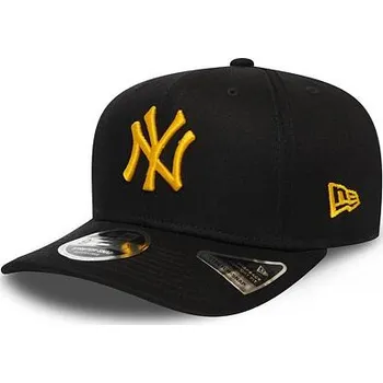 Kšiltovka Kšiltovka New Era 950 STRETCH SNAP MLB LEAGUE ESS. NEYYAN Black/Mustard velikost S/M