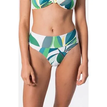 Dámské plavky Plavky Rip Curl PALM BAY HI WST CHKY White velikost L