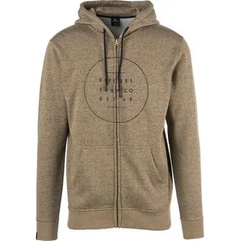 Dámská mikina Mikina Rip Curl ALL AROUND SURF FLEECE Sepia Tint Marl velikost XL