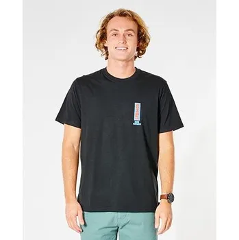 Tričko Rip Curl BARREL KILLA REPAIR TEE Black velikost XXL