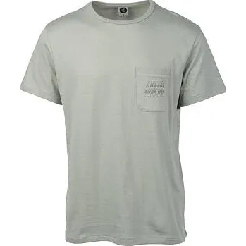 Pánské tričko Tričko Rip Curl ORGANIC PLAIN SS POCKET TEE Light Green velikost M