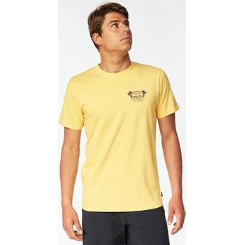 Tričko Rip Curl F&B TEE Retro Yellow velikost M