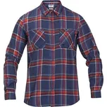 Košile Hurley CREEPER WASHED L/S Gym Blue velikost XL