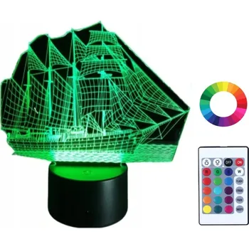 Lampička Noční lampa Umění Gravírování, vícebarevná