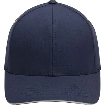 Kšiltovka Myrtle Beach Kšiltovka Flexfit Ripstop Sandwich | textil-tukan.cz Barva: Modrá námořní - Stříbrná, Velikost čepic: L/XL