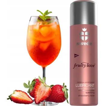 Lubrikační gel Swede Fruity Love Lubrikační gel Strawberry Wine 50 ml