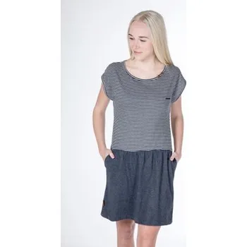 Dámské oblečení šaty Alife and Kickin SHANNA Marine Stripes velikost M