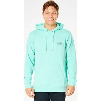 Pánská móda Mikina Rip Curl CUT OUT HOOD Washed Aqua velikost S