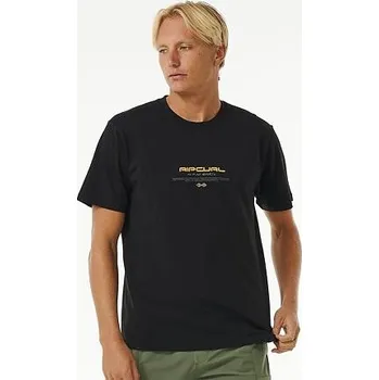 Tričko Rip Curl VAPORCOOL CULTURE TEE Black velikost M