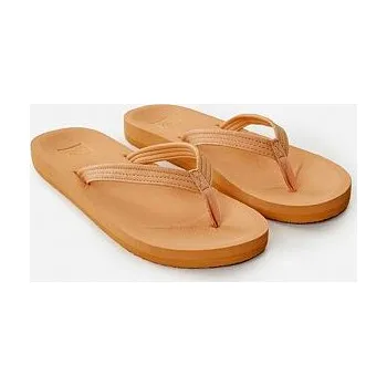 Dámské žabky žabky Rip Curl SOUTHSIDE ECO OPEN TOE Light Brown velikost 38.0