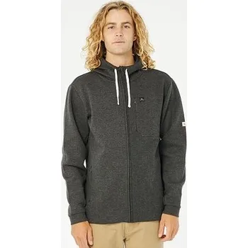 Pánská mikina Mikina Rip Curl VAPORCOOL ZIP THRU HOOD Black Marled velikost XL