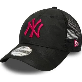Módní doplněk Kšiltovka New Era 940 MLB HOME FIELD 9FORTY TRUCKER NEYYAN Black velikost O/S