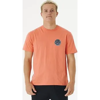Pánská móda Tričko Rip Curl WETSUIT ICON TEE Peach velikost L