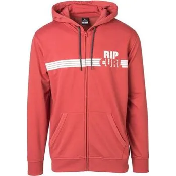 Pánská mikina Mikina Rip Curl BIG M FLEECE Mineral Red velikost XXL