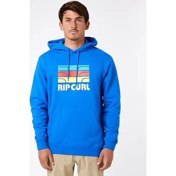 Pánská móda Mikina Rip Curl HEY MUMA HOOD Retro Blue velikost M