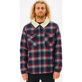 Pánská bunda Bunda Rip Curl FLANNO JACKET Mineral Blue velikost S