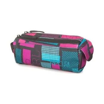 Penál Penál Rip Curl MALMO DOUBLE PENCIL CASE Solid Black velikost O/S