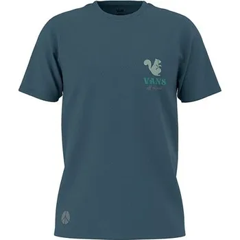 Pánské tričko Tričko Vans GIFTS OF NATURE SS TEE Vans Teal velikost M