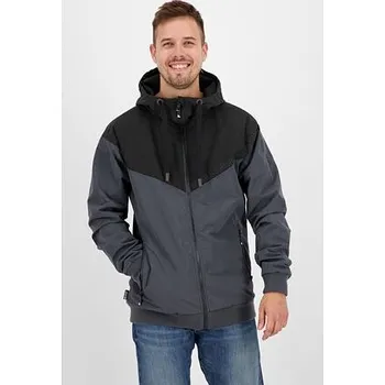 Pánská casual bunda Bunda Alife and Kickin JACKAK Charcoal velikost 3XL