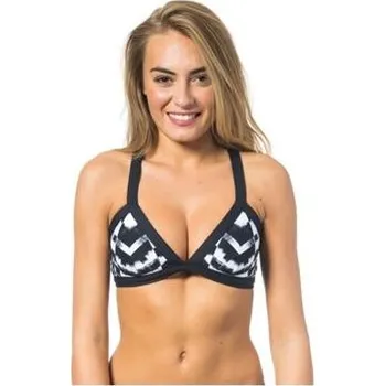Dámské plavky Plavky Rip Curl MIRAGE SHAKRA BANDED TRI Black velikost M