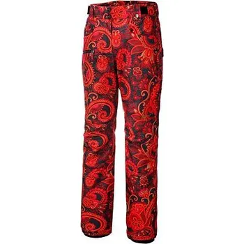 Dámské kalhoty Kalhoty Rehall JENNY Flowers Orange velikost M