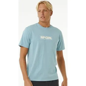 Pánské tričko Tričko Rip Curl BIG MUMMA ICON TEE Blue/Grey velikost S
