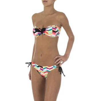 Dámské plavky Plavky Rip Curl PRISM BANDEAU SET Black velikost S