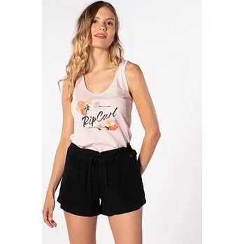Dámské oblečení Tílko Rip Curl BEACH VIBES SINGLET Lilac velikost XS