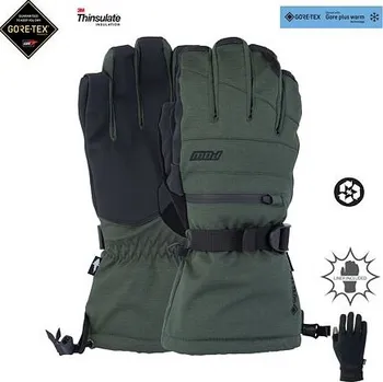 Rukavice Rukavice POW WAYBACK GTX LONG GLOVE +WARM Kombu Green velikost XXL