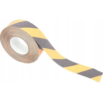 Lepicí páska Protiskluzová páska černá 100 mm x 18 m samolepicí, na schody, venkovní