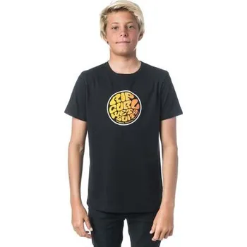 Dámská móda Tričko Rip Curl WETTY GRADIAN SS TEE Black velikost 10