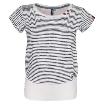 Pánské oblečení Tričko Alife and Kickin COCO TEE Vanilla Stripes velikost M