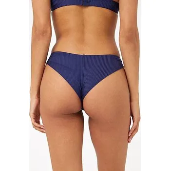 Dámské plavky Plavky Rip Curl MODERN RIB CHEEKY PANT Navy velikost M