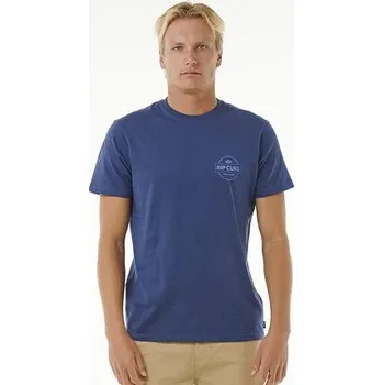 Pánské tričko Tričko Rip Curl STAPLE TEE Washed Navy velikost S
