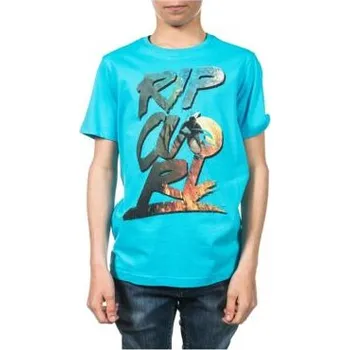 Dámské tričko Tričko Rip Curl SUNSET SS TEE Blue Atoll velikost 10