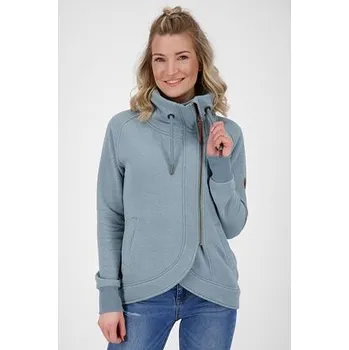 Dámská mikina Mikina Alife and Kickin MERYLAK A Pacific Melange velikost XS