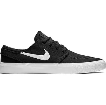 Pánská obuv Boty Nike SB ZOOM JANOSKI CANVAS RM Black/White-Thunder Grey-Gum Lt Brown velikost 44.0