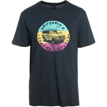 Pánské tričko Tričko Rip Curl VAN SS TEE Black velikost S